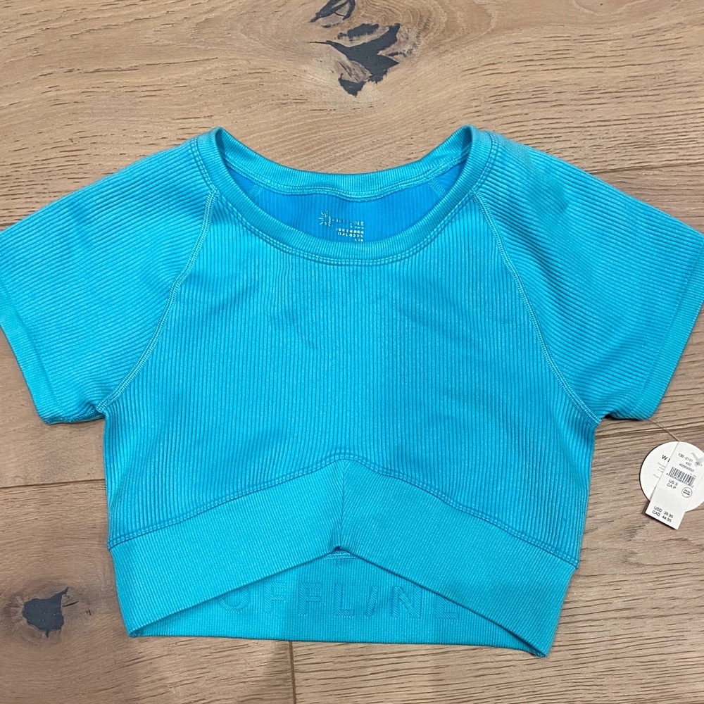 Aerie Vibrant Blue Crop Top